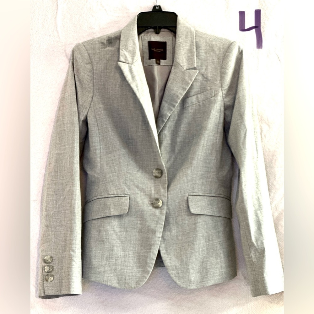 LADIES GREY DRESSY JACKET